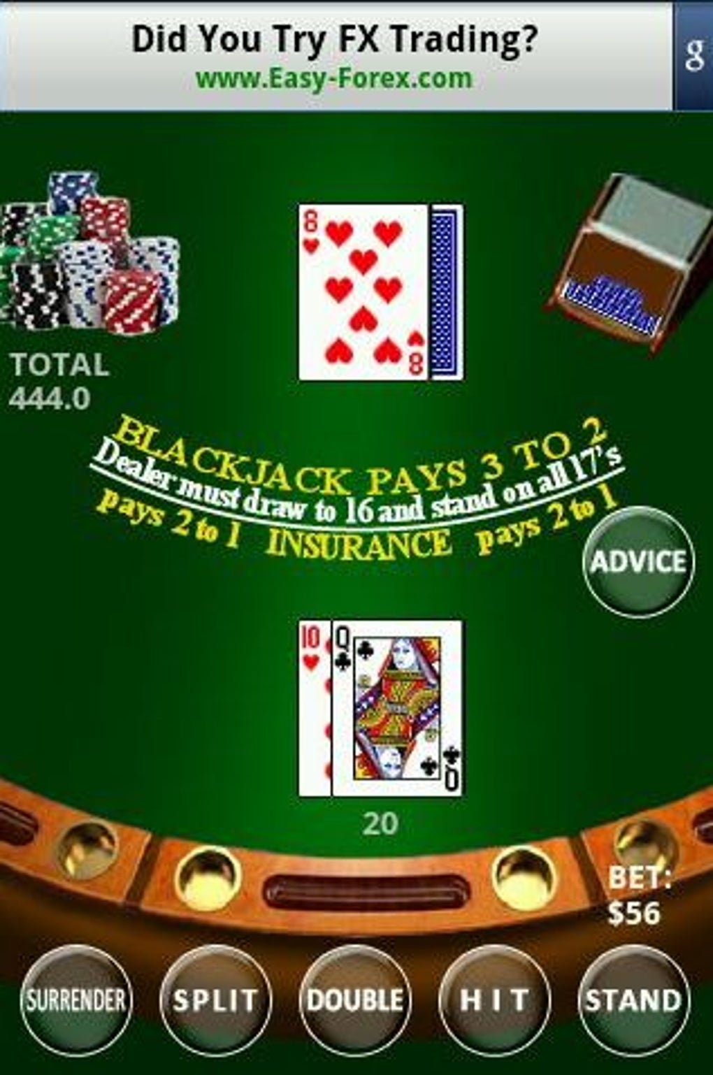 Mobil Koltuküstü Blackjack